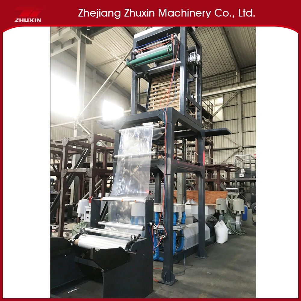 High Speed Zhuxin Extruder Film Blowing Machine From China Factory