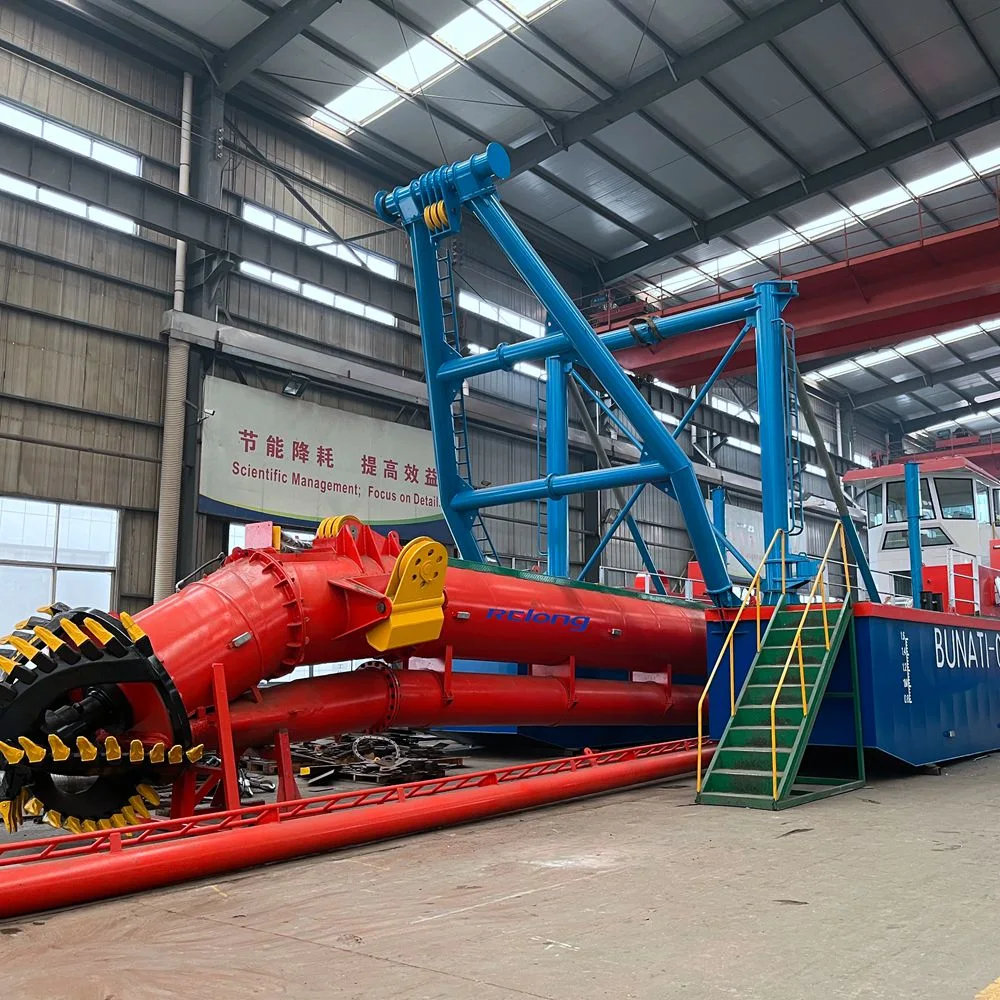 River Sand Dredging Cutter Suction Dredger Sand Dredging Machine Julong Dredger