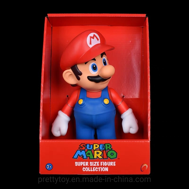 3D Custom Mario Plastic Action Toys Children Collection Gift