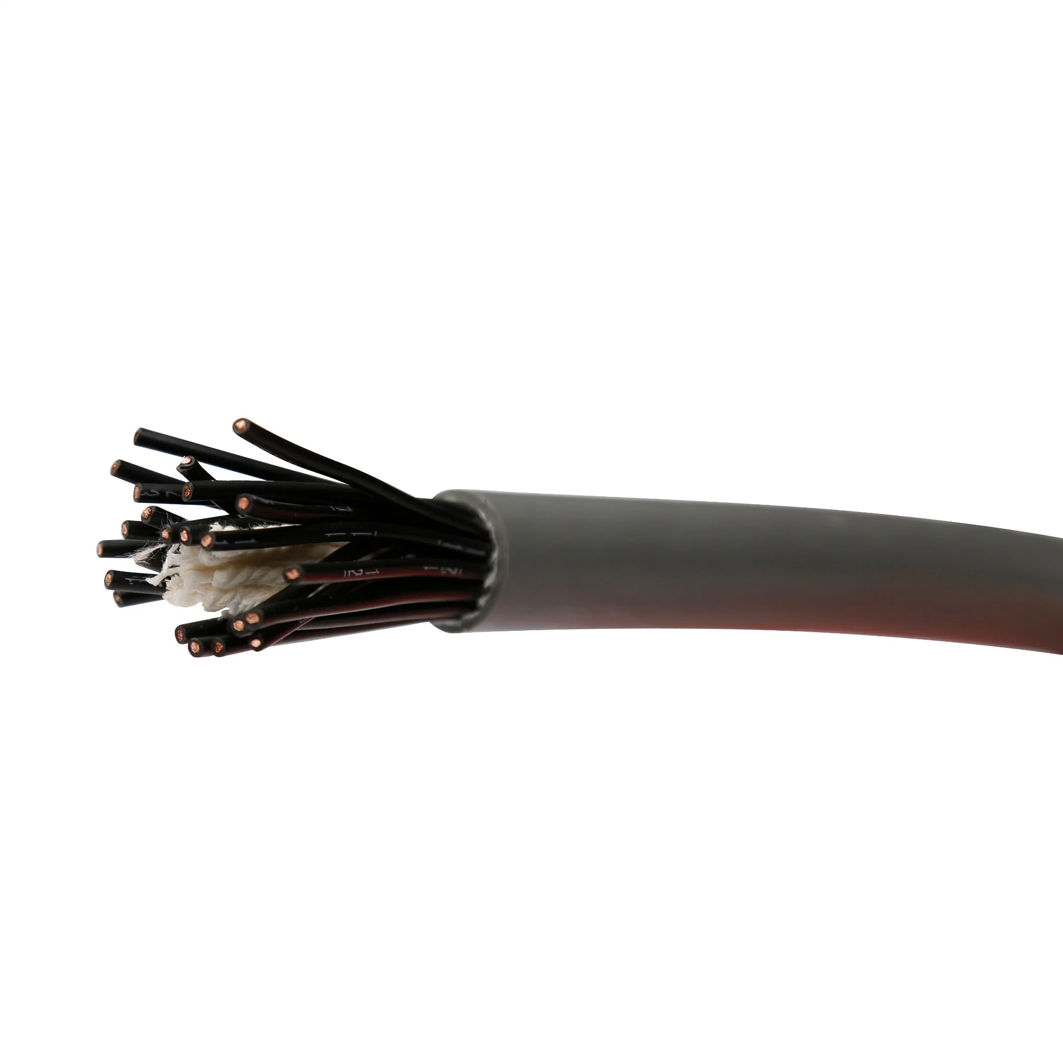Blindados de acero de metro de cable de cobre del cable aislado con PVC