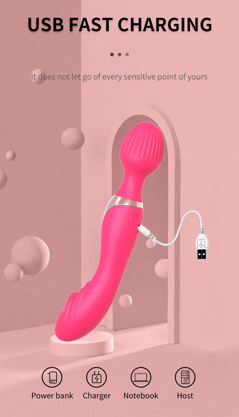 Usine Jouets pour adultes Silicone Masseur vibrant Produit pour adultes Jouet sexuel pour femmes