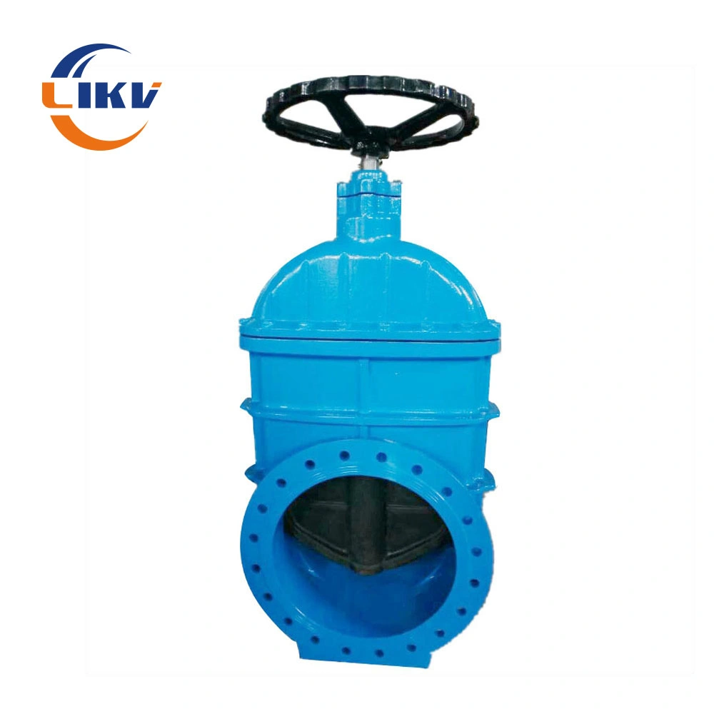 Manufacture Flanged Ductile Iron Resilient Seat Gate Valves for PVC Pipes