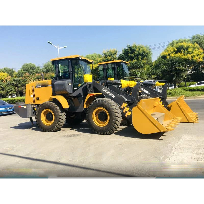 3 Ton New Front End Loader Lw300fn Wheel Loader Pala Cargadora Weichai Engine