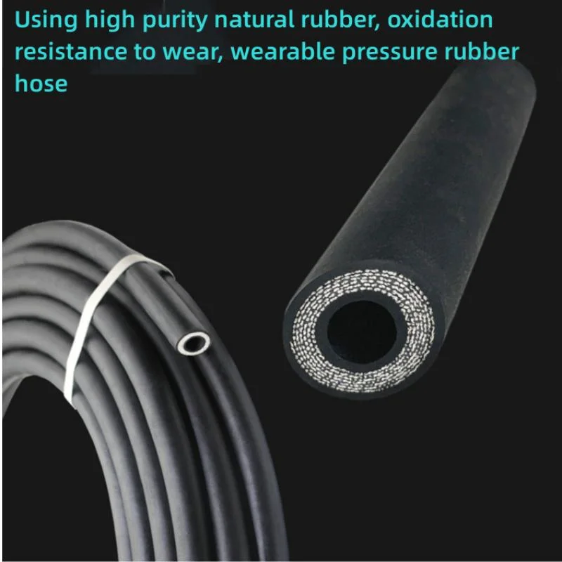 Manufacturer Custom Steam High Pressure High Sandblasting Wear-Resistant Rubber Hose