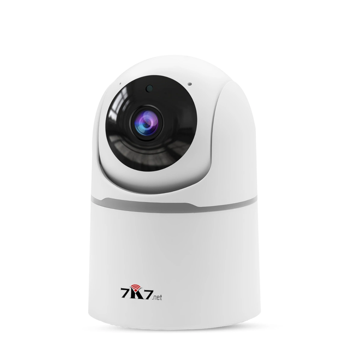 Caméra de vidéosurveillance intelligente sans fil panoramique/inclinaison 3 MP pour une utilisation en intérieur, avec audio bidirectionnel, suivi automatique