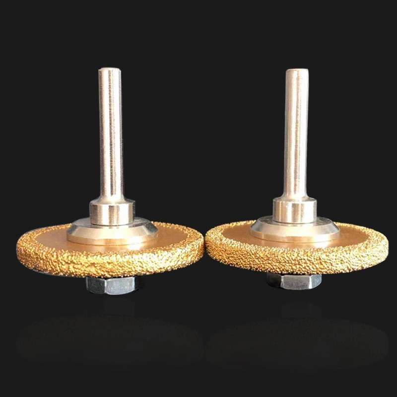 Brazed Diamond Shank Parallel Wheel Grinding Points Shank