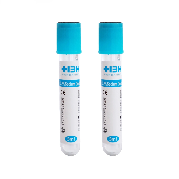 HBH Brand Factory PT Blood Sampling Medical Test Tube for Hospital