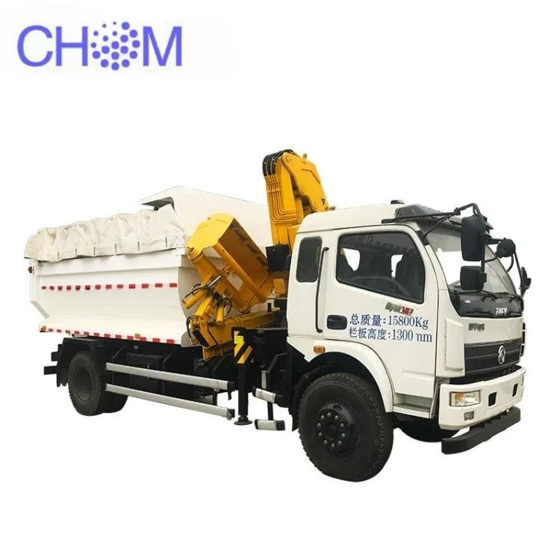 China Manufacturers Sale Low Cost Sanitation Garbage Truck