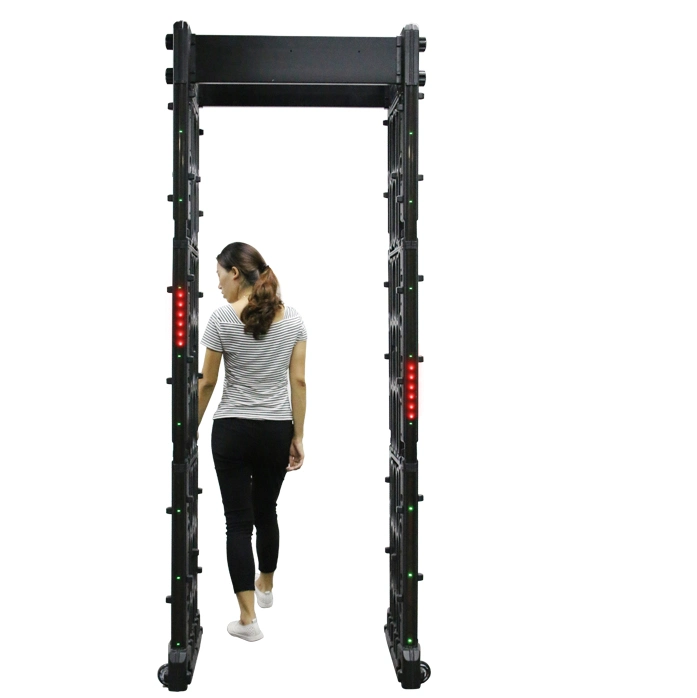 Portable Waterproof Dfmd Door Frame Metal Detector Muti-Zone