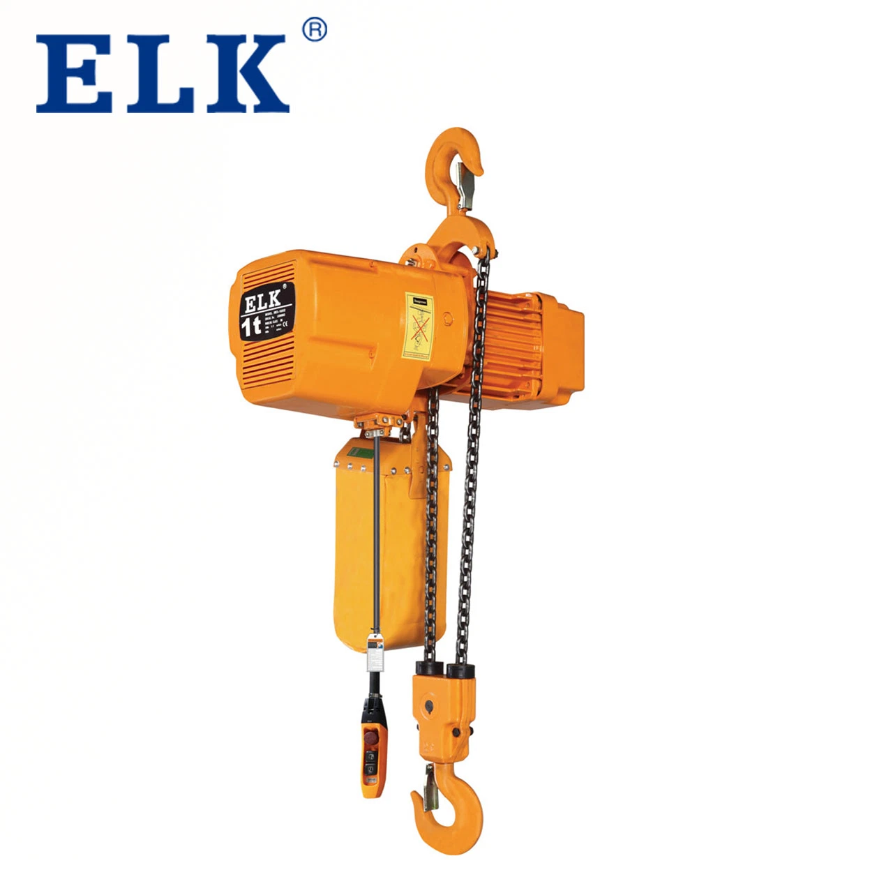 1ton Electric Chain Hoist Electric Block with Hook (HKD0101S) Self-Operated Factory Production