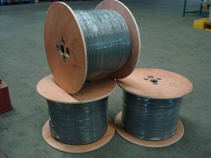 Welding Cable, 1/0 AWG, 250&prime; Reel, Black Carolprene EPDM Rubber Jacket, 600 Volts, -50 to 105 Degrees C, RoHS Compliant,