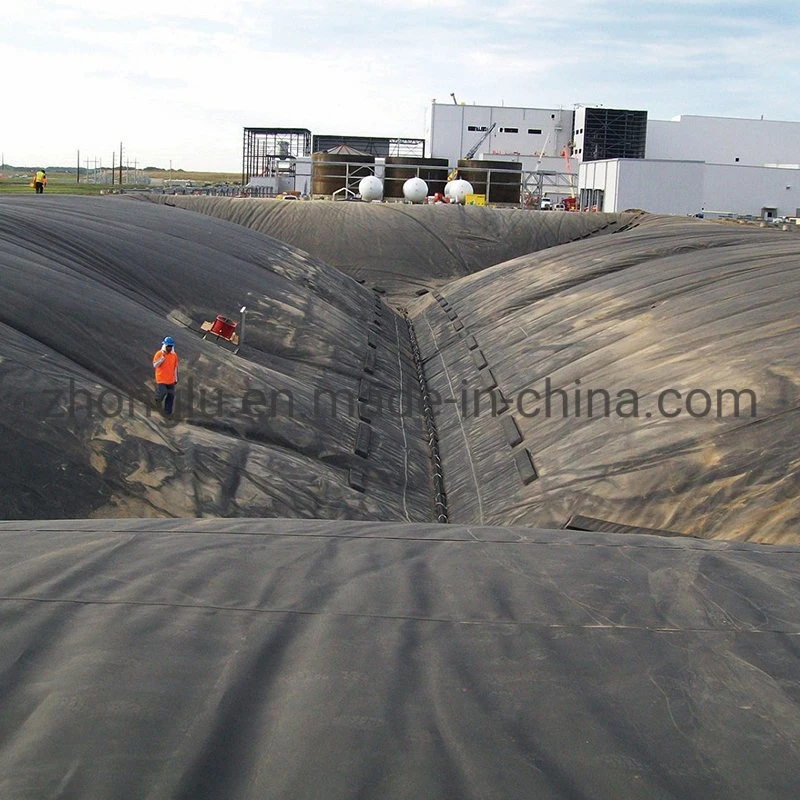 Landwirtschaft System Ausrüstung Wasserdichte Teich Liner Hitzebeständigkeit Langlebige Fische Landwirtschaft Pool Cover Material Kunststoff HDPE Geomembrane Teich Liner