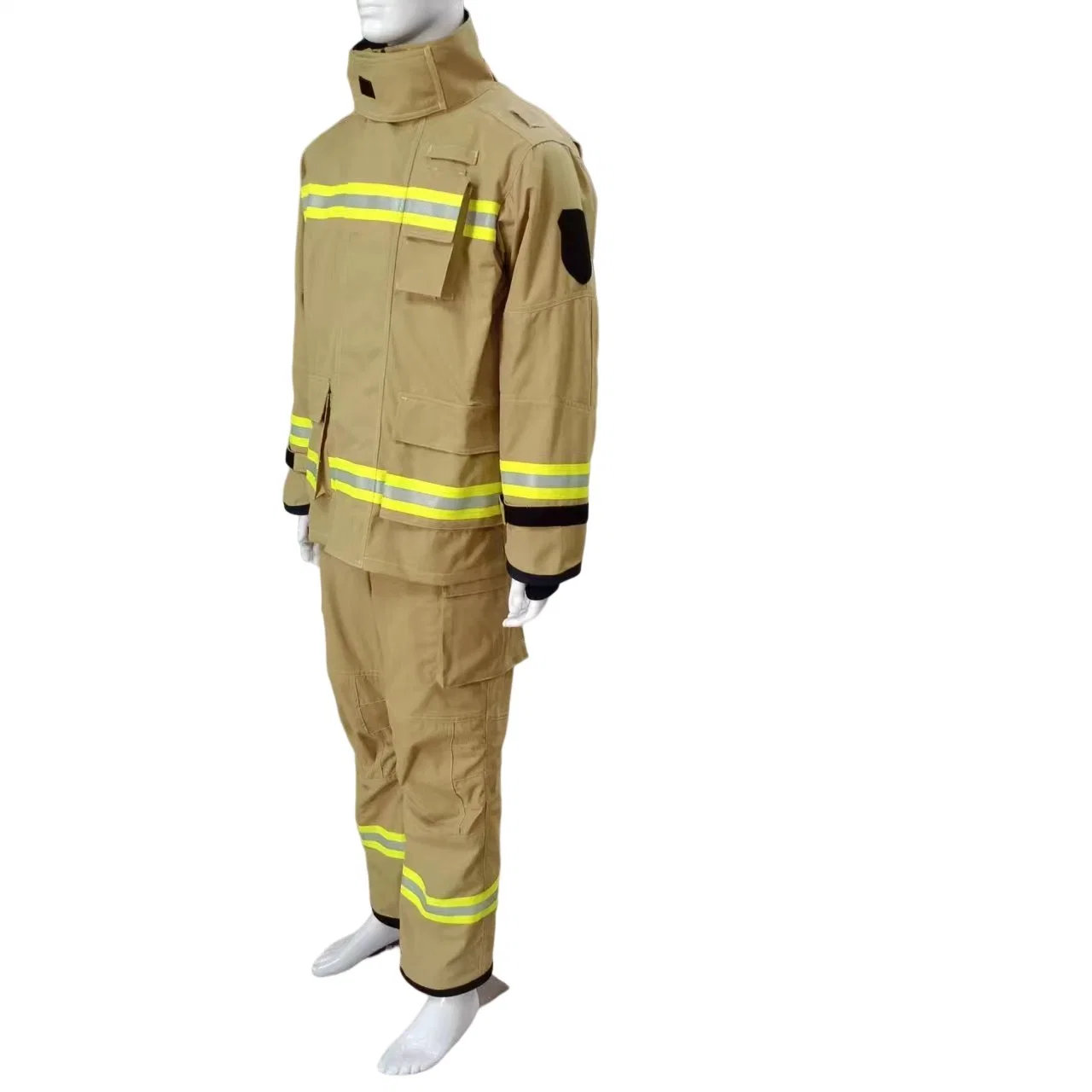 Premium Firefighter Suit with Breathable Fabric Lining