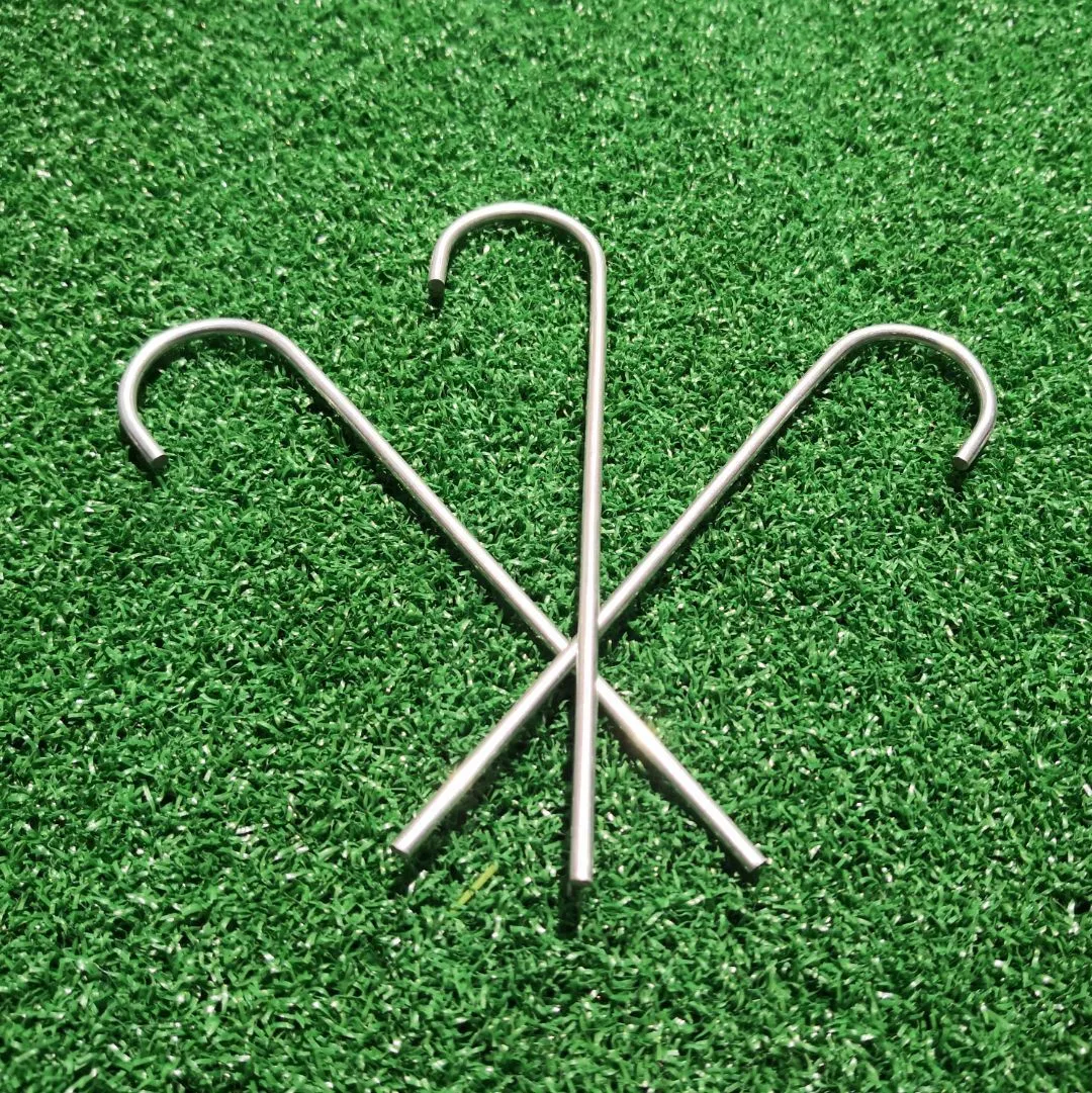 Hot Selling 1000PCS Pack 11 Gauge Weedmat Pins U SOD Turf Staples