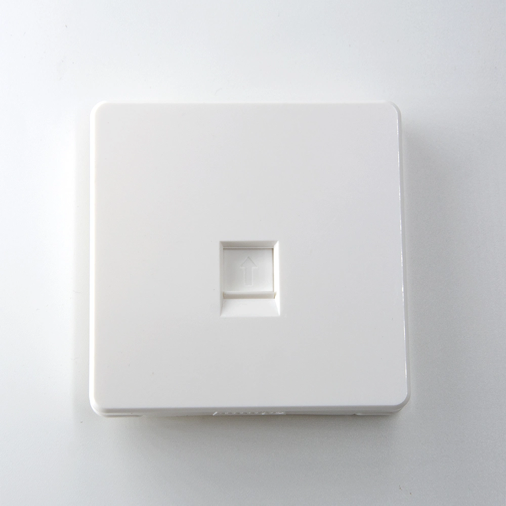 Network Facepalte Single Port 86 Size Wall Plate