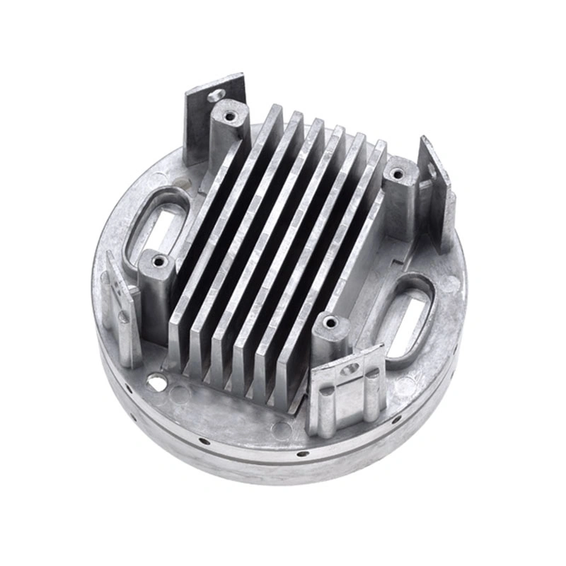 OEM Pressure Die Casting CNC Machining Aluminum Alloy A380 Machine Compressor Heatsink Part