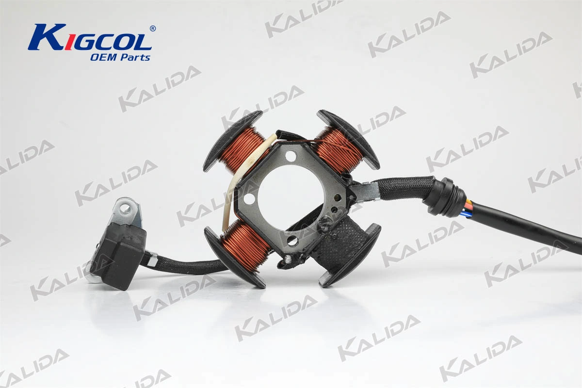 Antenne du stator magnéto antenne du stator magnéto CG/CB/C100/Wave/GY6/Gn125/xr/Pulsa moto de qualité OEM Pièce de rechange pour moteur de pièces pour Honda/Lifan/Zongshen/Bajaj