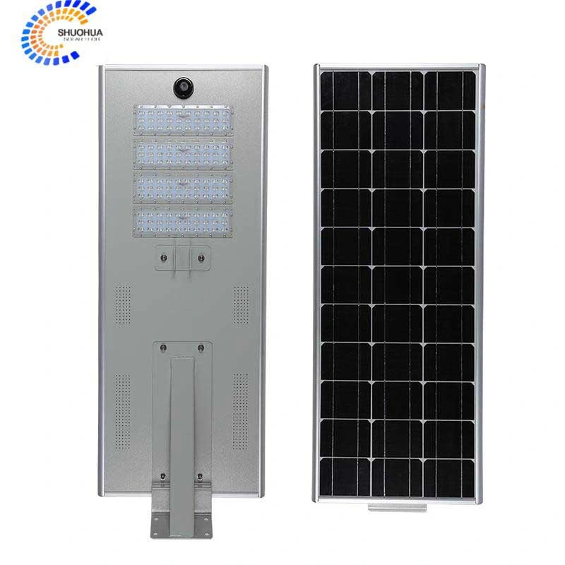 Factory Wholesale/Supplier Aluminum All in One Integrated 120W LED Solar Street Light Lamp for Highway/Village/Government Project Shl40/Shl60 Integrated LED Light