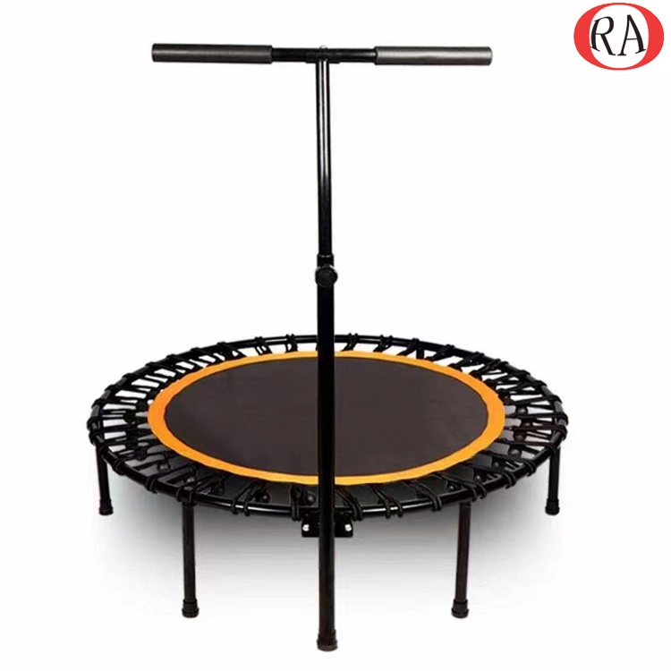 Mayorista equipos de gimnasia Comercial Trampoline Peso libre Fitness Trampoline con Mango en T.