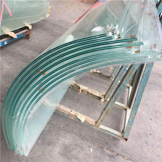 3-19mm Flat/Curved Shaped Polish Edge Clear/Frosted/Tinted Tempered/Laminated/Building Glass for Door/Window/Building/Machine/Railing/Stair/Bathroom/Decoration