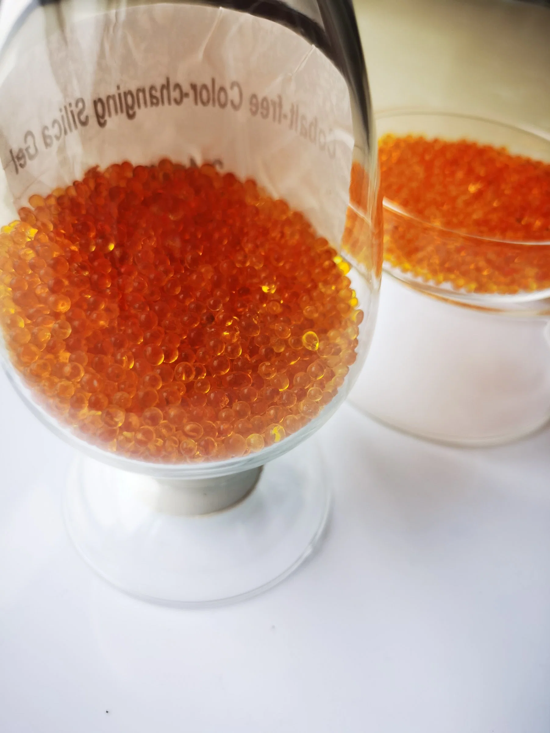 Cobalt Free Environmental Discoloration Silica Gel Orange Color-Changing