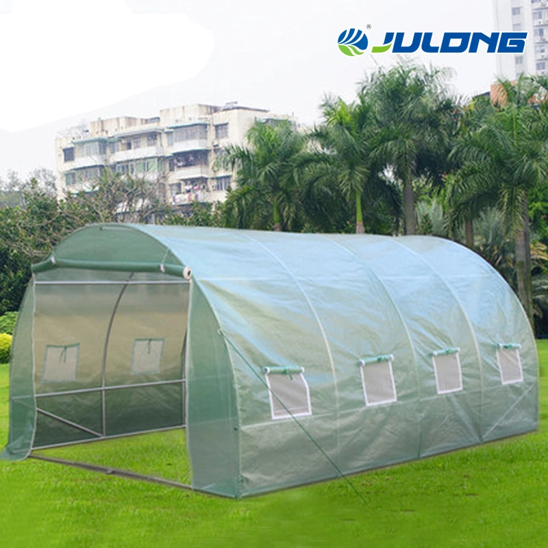 Greenhouse Recommendation High quality/High cost performance Single Span Plastic Film Greenhouse with Hydroponics System for Tomato/Lettuce/Cucumber/Herb Growing