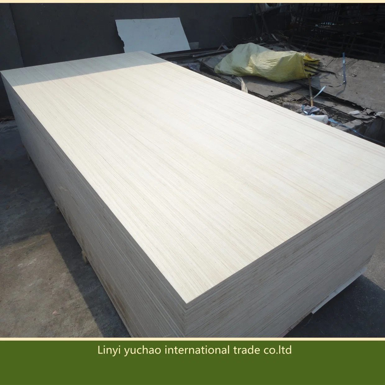 18mm Recon Veneer Face Commercial Plywood From Linyi