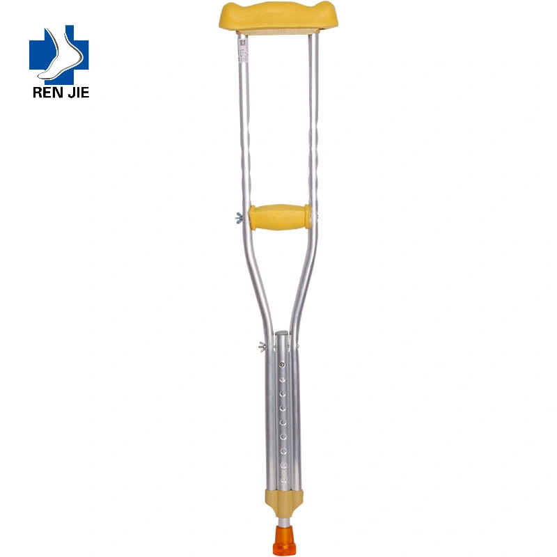 Из алюминиевого сплава в подмышечной области костыли медицинские портативные удобные регулируемые подмышечной можно дойти пешком по оказанию помощи
