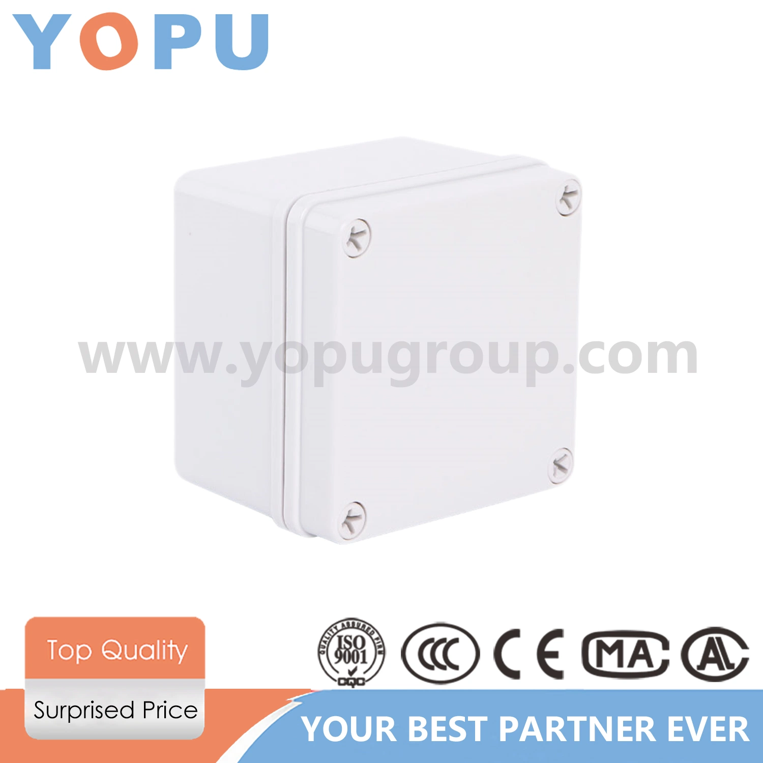 Electrical Junction Box Waterproof Plastic Plastic Terminal Derivation