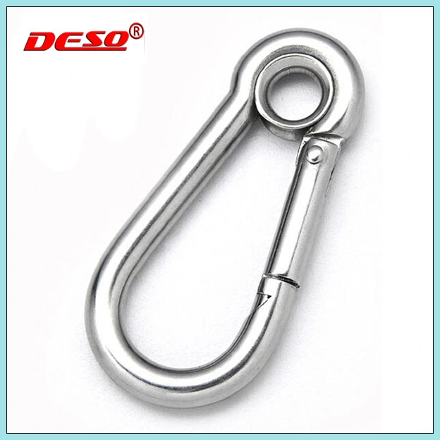 Rigging Hardware Stainless Steel Snap Hook with Eyelet DIN5299 a
