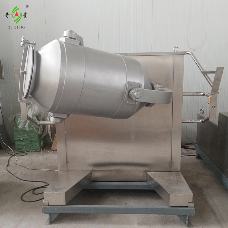 Industrial Stainless Steel 3D Movement Chemical Granular Powder Mixer