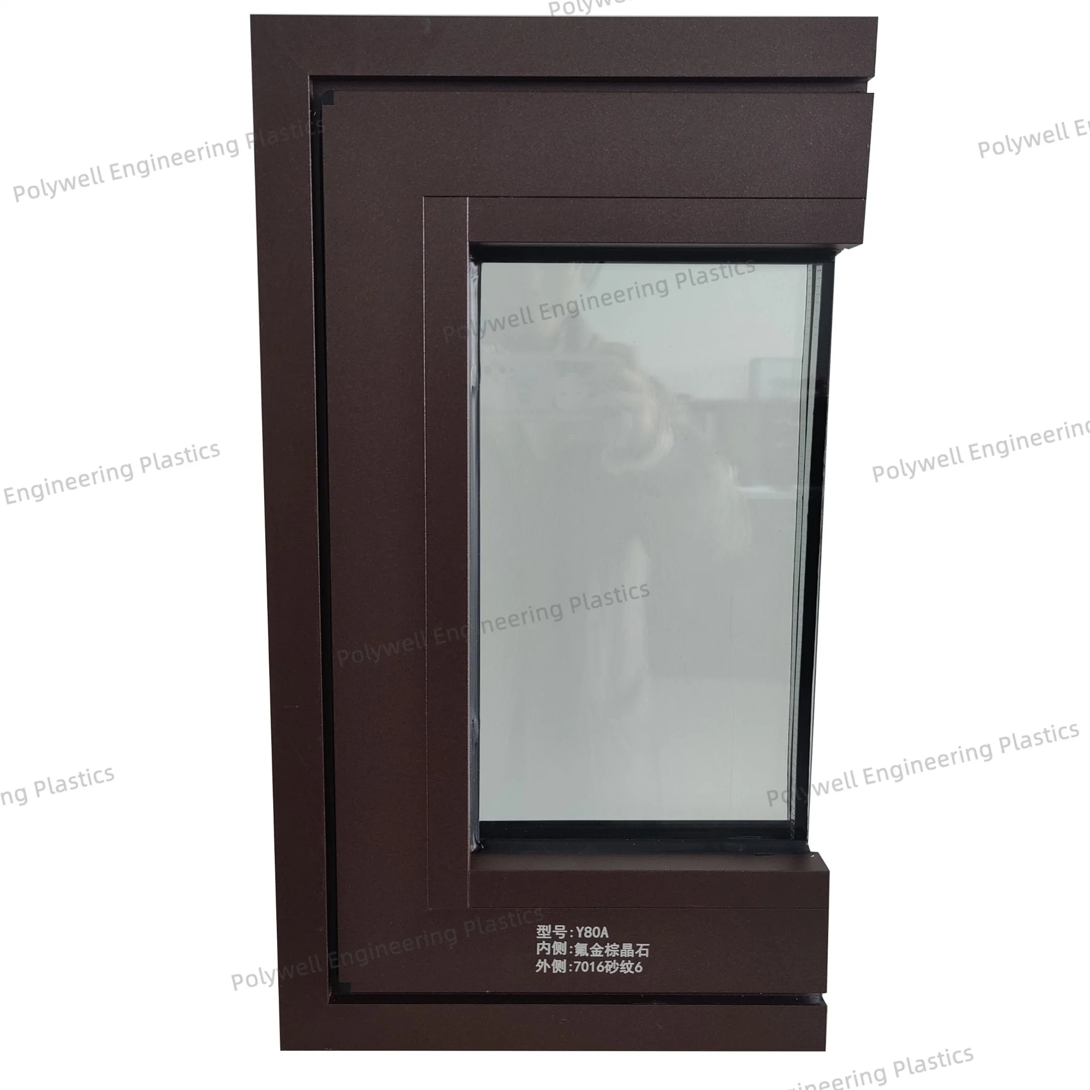 Three-Layer Tempered Glass Thermal Broken Bridge Heat Insulation Bridge Aluminum PVC Window Anti-Theft System Windows