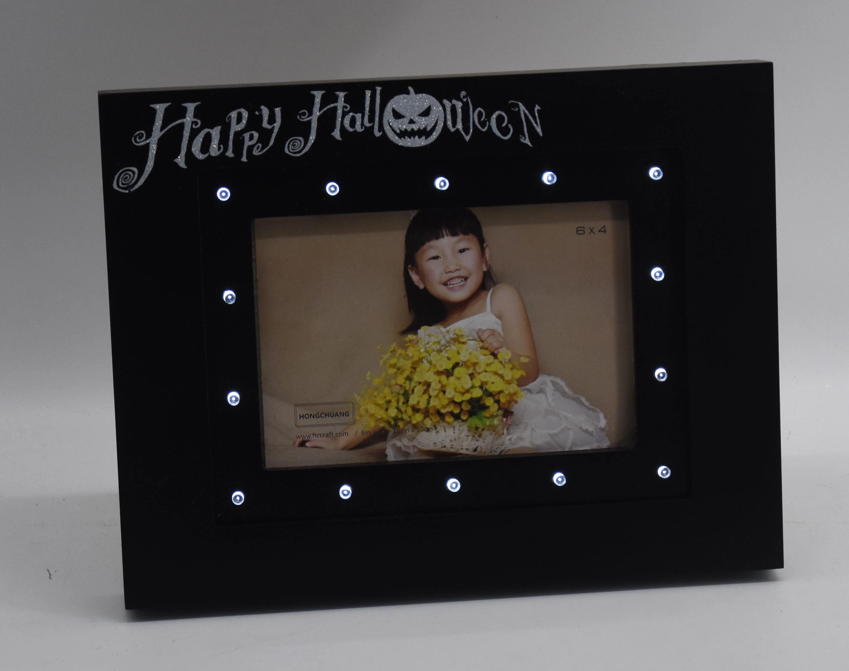 MDF LED Light Photo Frame for Pictures Holder and Holiday Gifts