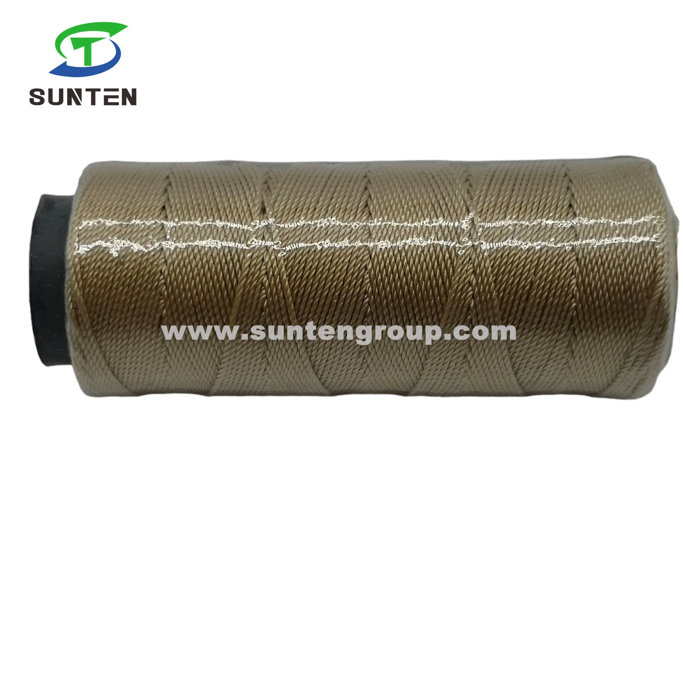 High Tenacity Brown PE/PP/Polyester/Nylon Plastic Twisted/Braided/Baler/Thread/Packing Line/Fishing Net Line 210d/380d by Spool/Reel/Bobbin/Hank