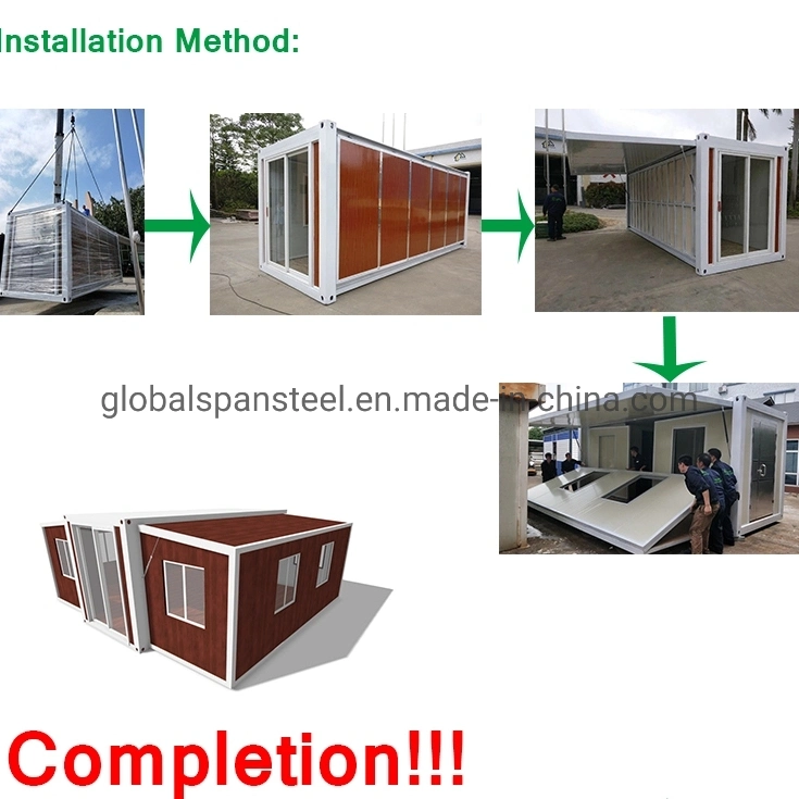 High quality/High cost performance  Standard Luxury Expandable Container House for Hotel