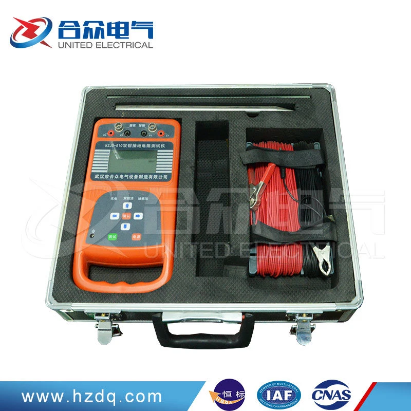 Clamp Ground Earth Resistance Meter Testing Device