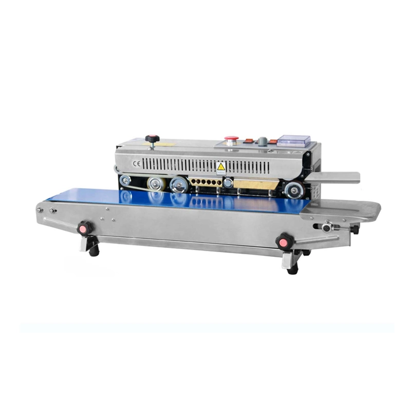 Frb-770I Hualian Continuous Stainless Steel Horizontal Sealing Machine Band Sealer with Digital Temperature Controller