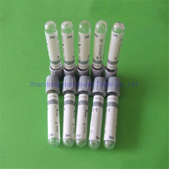 Medical Disposable K2 K3 EDTA Tube Lavender Vacuum Blood Plain Collection Test Tube