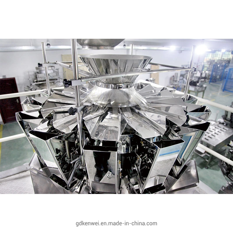 Kenwei 10 Head Standard Multihead Weigher for Weighing Snack Food