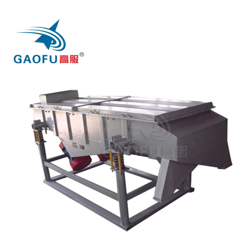 Small Particle Efficient Automation Linear Vibrating Screen Sieving Machine