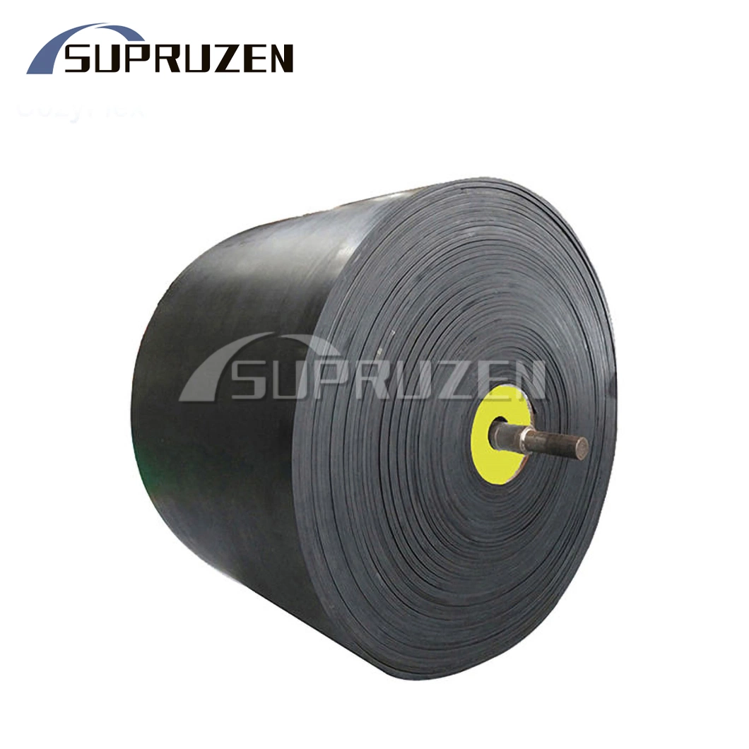 Sunmu Industry Steel Cord Rubber Conveyor Belt China Suppliers 0.4kw - 22kw Power Durable Rubber Conveyor Belt Used for Vertical Rubber Belt Conveyor