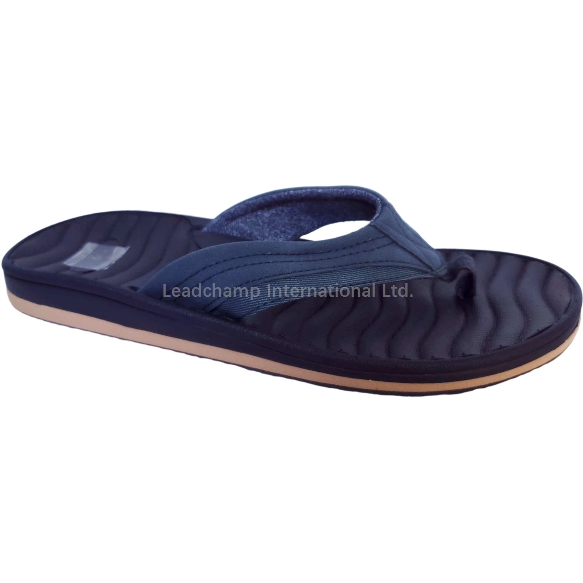 Comfortable Textile Uppers Molded EVA Sole Beach Slipper Flip Flops for Men