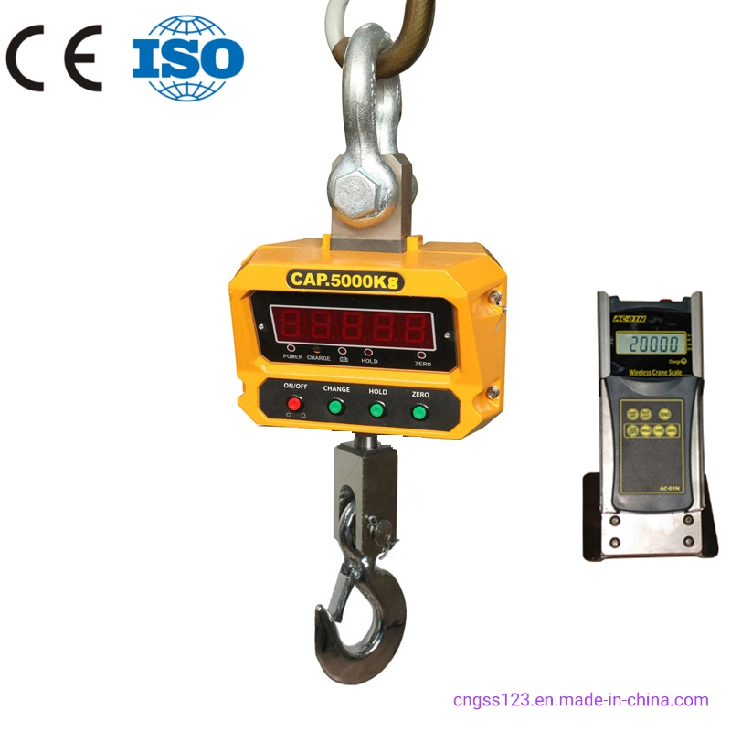 Crane Scale with 360&deg; Rotated Hook Industrial Electronic Scale GS-C-10t