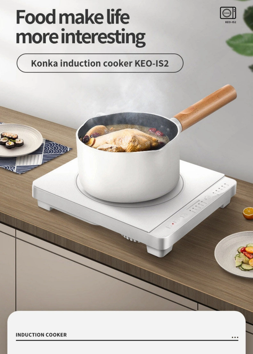 Fuente de tinta Induction Cooker resistente al calor Prevención de la óxido Cocina fácil