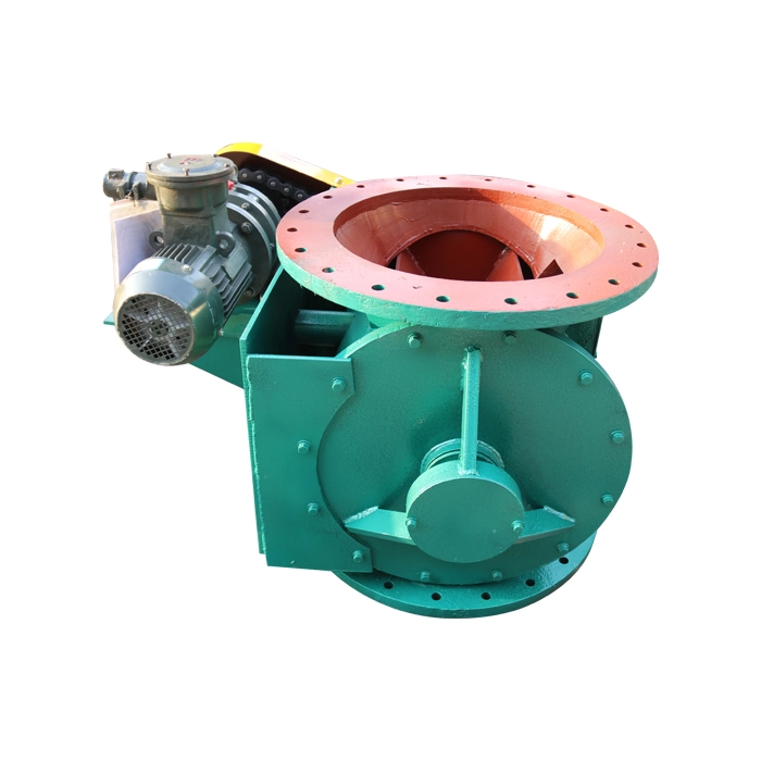 Continue Working Cast Iron Rotary Valve for Cement Industry