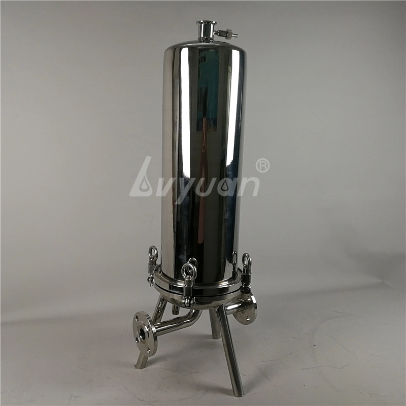 5/10/20/30/40 Inch Micron Cartridge SUS304 and 316 Water Filter Housing and Vessels for Liquid Filtration