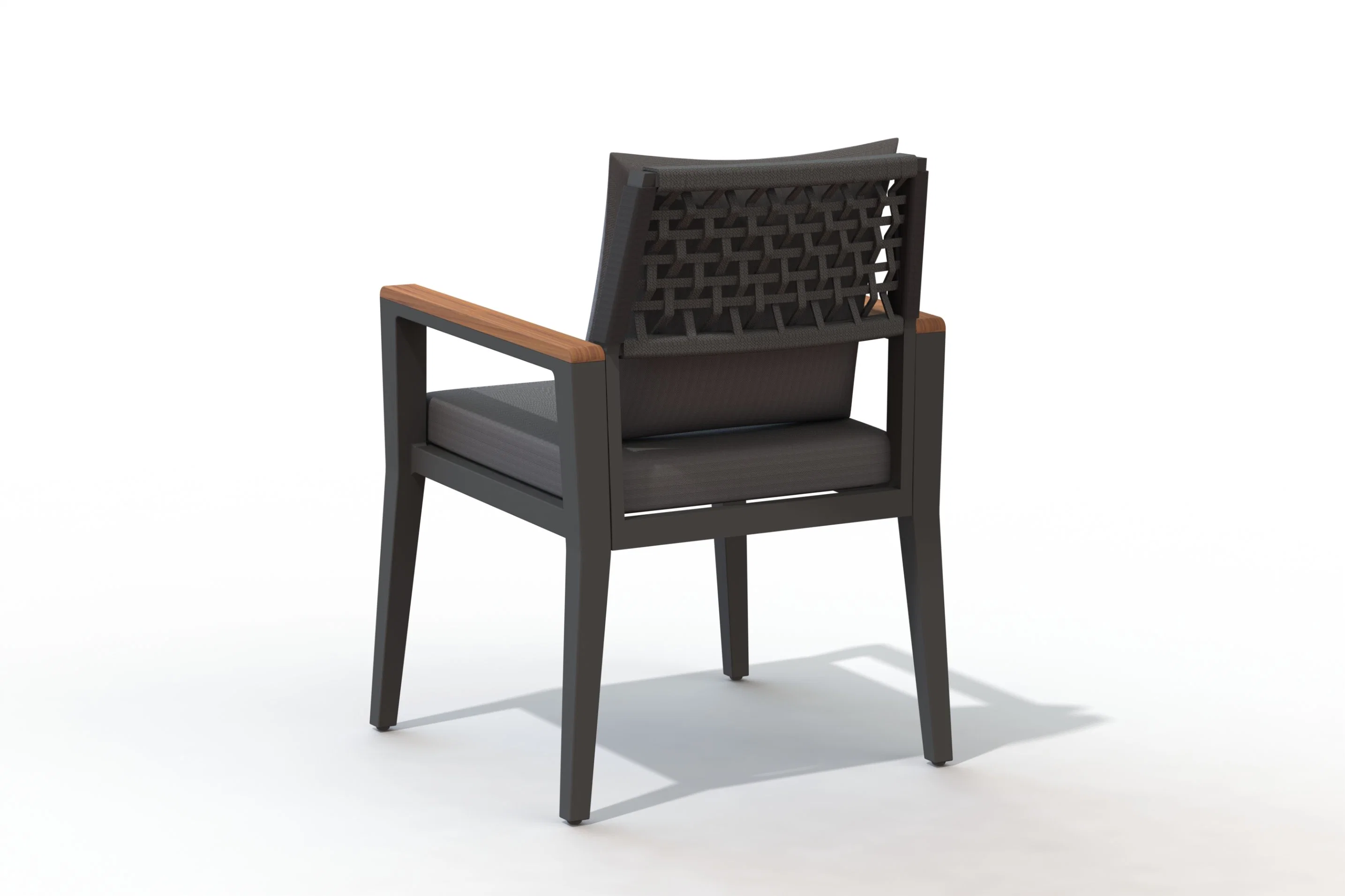 Modern Garden Sets Outdoor Teak Table Rattan Furniture Chair Suits
