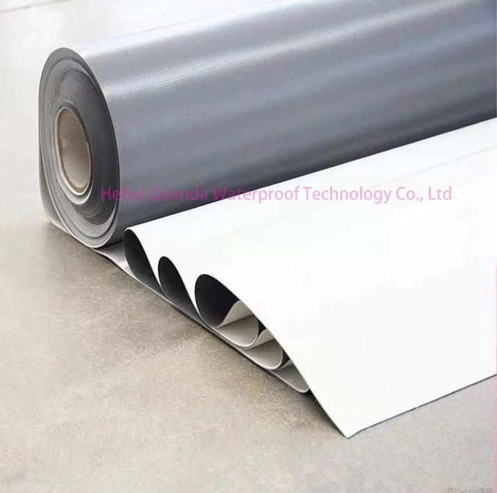 1.2mm Indoor Self Adhesive PVC Waterproof Membrane Butyl Adhesive Construction Material