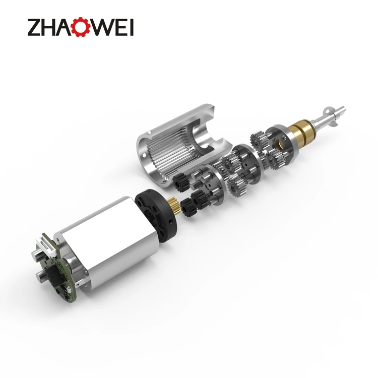 020020-64 Zhaowei MD 117tr/min 10kg. Cm 1nm 12V 24V Boîte de vitesses de moteur pas à pas du moteur à engrenages du moteur pour robot intelligent