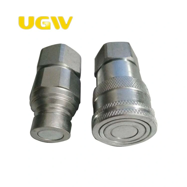 Made in China Flat Face Dust Plug Hydraulic Hose Quick Coupling